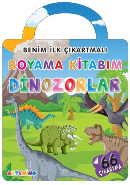 Benim Ilk Çıkartmalı Boyama Kitabım – Dinozorlar
