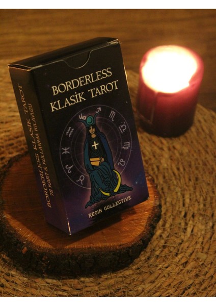 Klasik Borderless Tarot Destesi - 78 Kart modelleri