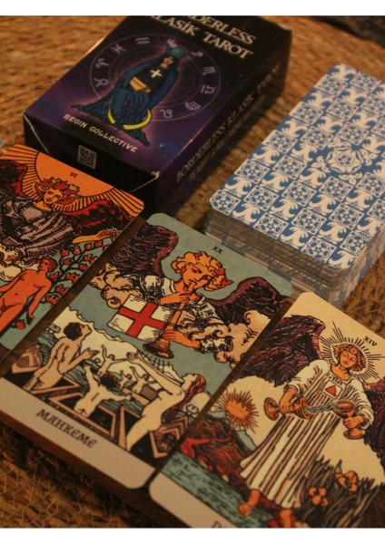 Klasik Borderless Tarot Destesi - 78 Kart indirimleri