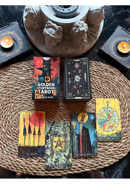Golden Story Tarot Destesi - 78 Kart