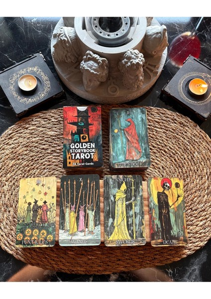Golden Story Tarot Destesi - 78 Kart modelleri
