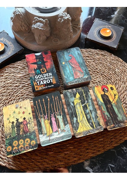 Golden Story Tarot Destesi - 78 Kart fırsatları