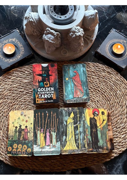 Golden Story Tarot Destesi - 78 Kart