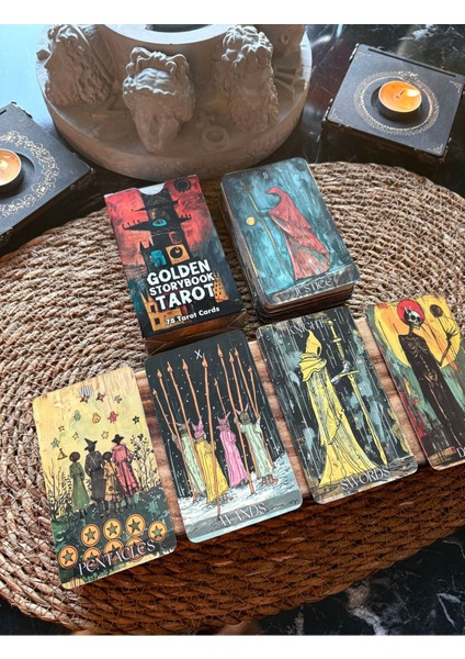 Golden Story Tarot Destesi - 78 Kart