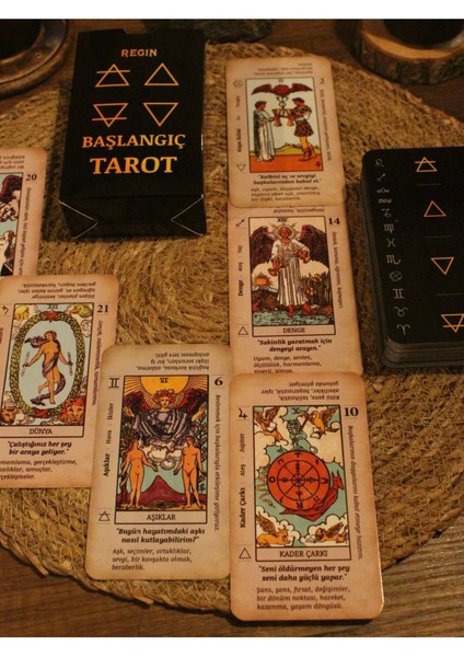Başlangıç Tarot Destesi - 78 Kart modelleri