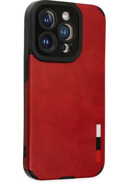 Newface iPhone 14 Pro Max Kılıf Loop Deri Silikon - Kırmızı fiyatları