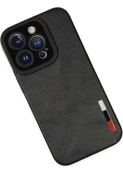 Newface iPhone 14 Pro Kılıf Loop Deri Silikon - Siyah modelleri