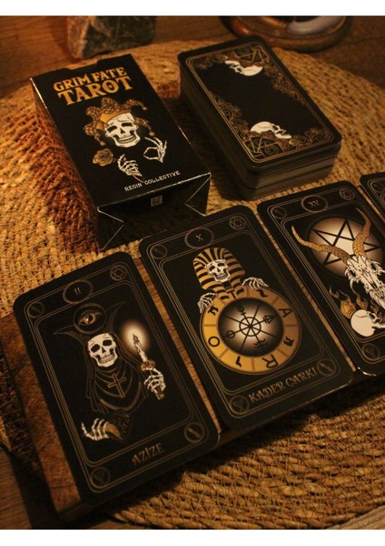 Grim Fate Tarot Destesi - 78 Kart fiyatları