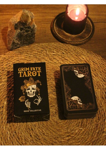 Grim Fate Tarot Destesi - 78 Kart modelleri