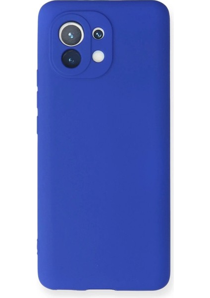 Newface Xiaomi Mi 11 Kılıf First Silikon - Lacivert