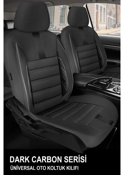 Volvo V40 Cross Country 1.5 T3 Advance Gartronic 2019 Uyumlu Tay Tüyü Oto Kılıfı Tam Set Siyah