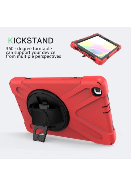 Newface Samsung Galaxy T290 Tab A 8 Kılıf Amazing Tablet Kapak - Kırmızı fiyatları