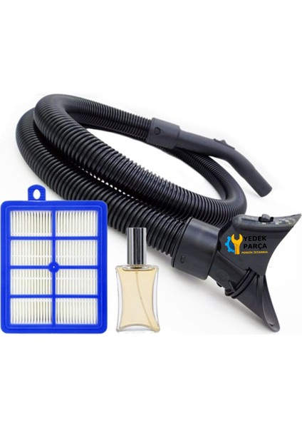 Philips Uyumlu Fc 9213 Marathon Süpürge Hortumu ve Hepa Filtre Hediyeli