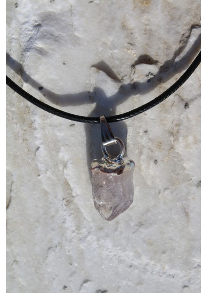 Ametist Açık Renk Taç Çakra Doğal Enerji Taşı Spiritüel Kolye fiyatları