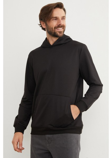 Kapüşonlu Kanguru Cepli Sweatshirt fırsatları