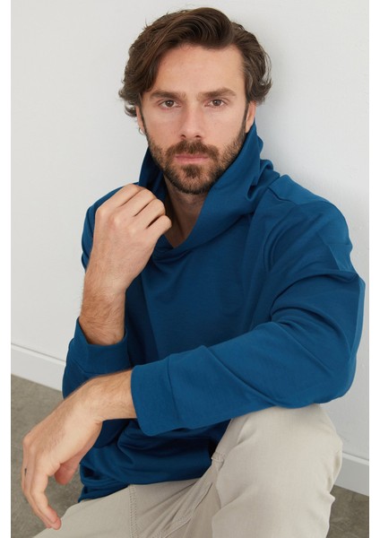 Kapüşonlu Kanguru Cepli Sweatshirt modelleri