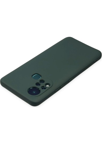 Newface Infinix Hot 11S Kılıf Nano Içi Kadife Silikon - Koyu Yeşil indirimleri
