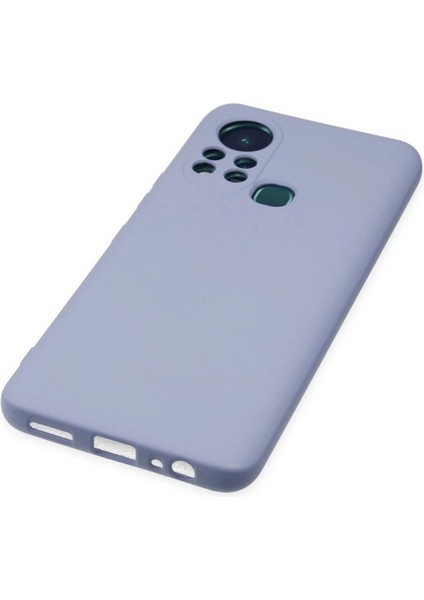 Newface Infinix Hot 11S Kılıf Nano Içi Kadife Silikon - Lila fırsatları