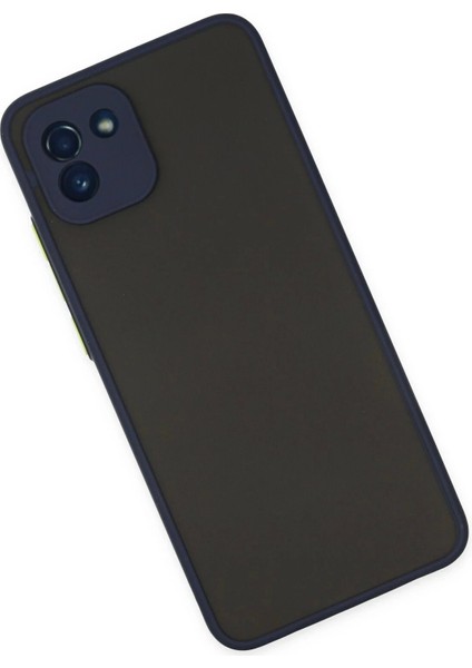 Newface Samsung Galaxy A03 Kılıf Montreal Silikon Kapak - Lacivert modelleri
