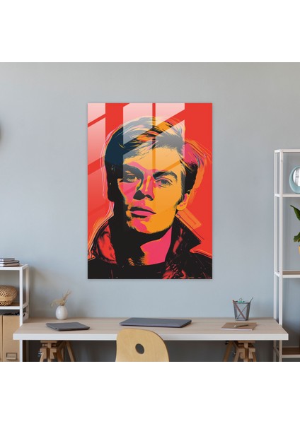 Andy Warhol Cam Tablo - Duvar Dekorasyonu Modern Sanat Ev Dekorasyonu fiyatları
