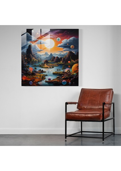 Anadolu Mistik Cam Tablo - Anadolu Canlı Renkler Cam Tablo Mistik fiyatları