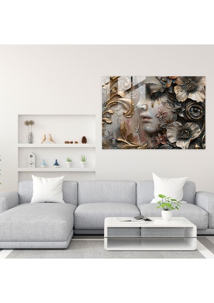 Barok Tarzı Resimli Duvar Dekorasyonu - Barok Tarzı Resim Zarafet Duvar Dekorasyonu fiyatları