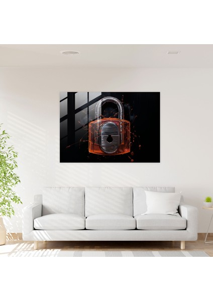 Blockchain Cam Tablo - Blockchain Cam Sanatı Duvar Dekorasyonu fiyatları