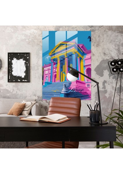 Klasik Pop Sanat Ev Dekorasyonu - Klasik+Popart Cam Sanatı Cam Duvar Sanatı Ev Dekorasyonu modelleri