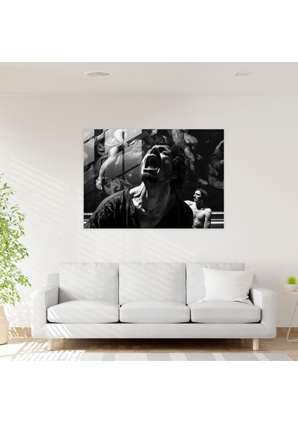 Caravaggio Tarzı Duvar Dekorasyonu: Dramatik Jestler - Caravaggio Cam Tablo Duvar Dekorasyonu fiyatları
