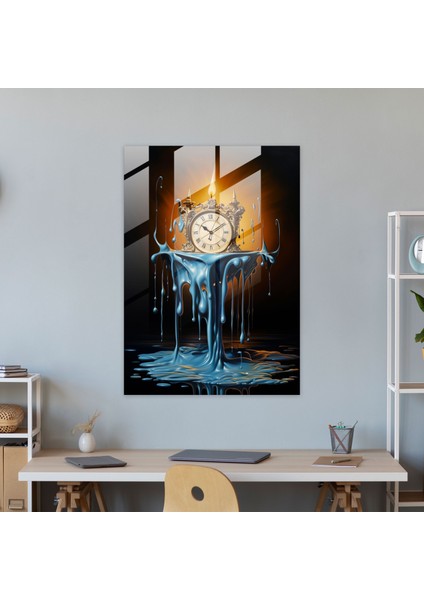 Modern Sanat Eriyen Mum - Zamana Yolculuk Gerçeküstü Sanat Eseri fiyatları