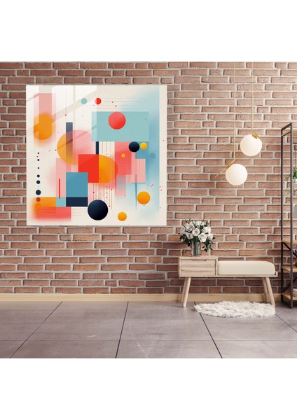 Canlı Geometrik Cam Tablo Baskısı fiyatları
