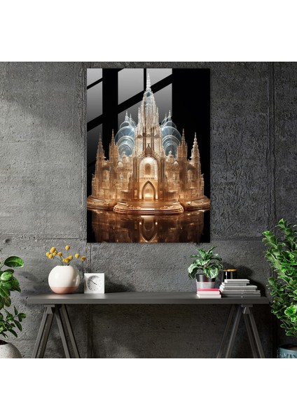 Kilise Cam Sanatı - Boyutlu Ev Dekorasyonu Için Kilise Cam Tablosu fiyatları