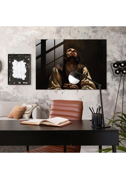 Caravaggio Tarzı Cam Tablo: Dini Konular - Duvar Dekorasyonu Ev Dekorasyonu fiyatları