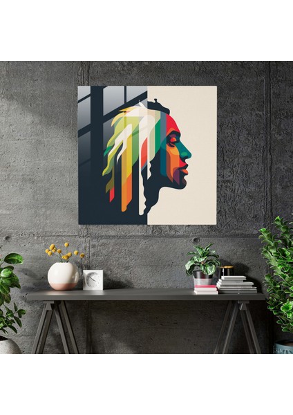 Minimalist Bob Marley Cam Tablosu - Bob Marley Modern Sanat Duvar Dekorasyonu fiyatları