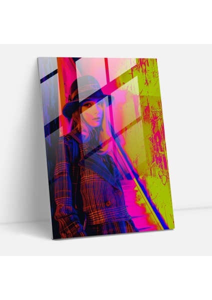 Andy Warhol Modern Sanat Cam Tablo - Andy Warhol Cam Tablo Modern Sanat