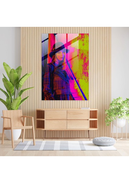 Andy Warhol Modern Sanat Cam Tablo - Andy Warhol Cam Tablo Modern Sanat modelleri