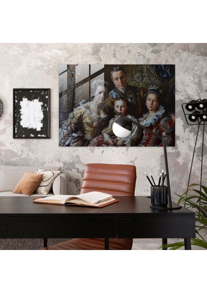 Barok Tarzı Resimli Cam Tablo Sanatı - Barok Tarzı Resim Cam Tablo Duvar Dekorasyonu modelleri