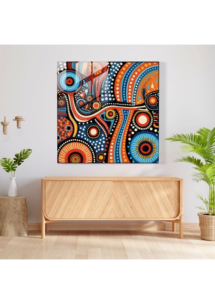 Bağlantılı Cam Tablo - Yerli Cam Sanatı Modern Sanat Cam Duvar Sanatı modelleri