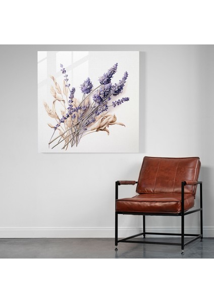 Kurutulmuş Çiçek Cam Tablo - Lavanta - Huzur Cam Tablo Kurutulmuş Çiçek fiyatları