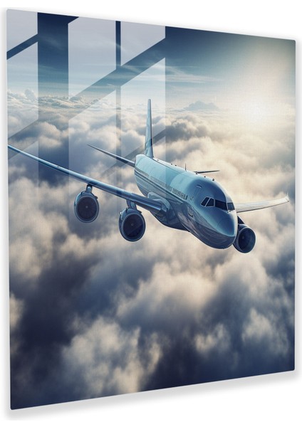Uçak Cam Tablo - Modern Sanat Harika Tasarım