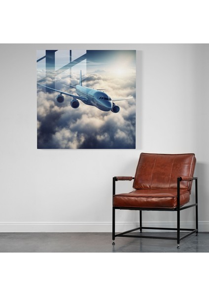 Uçak Cam Tablo - Modern Sanat Harika Tasarım modelleri