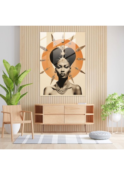 Afro Cam Tablo - Vintage Fotoğraf Kolajı - Afro Kültürü Modern Sanat fiyatları