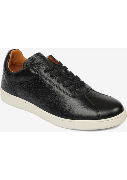 Erkek Siyah Hakiki Deri Casual Ayakkabı 4Y1UA17550 fiyatları