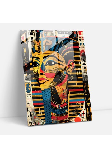 Pop Art Cam Tablo - Klasik+Popart Modern Sanat Klasikle Pop Art'ı Birleştirin Cam Sanatı