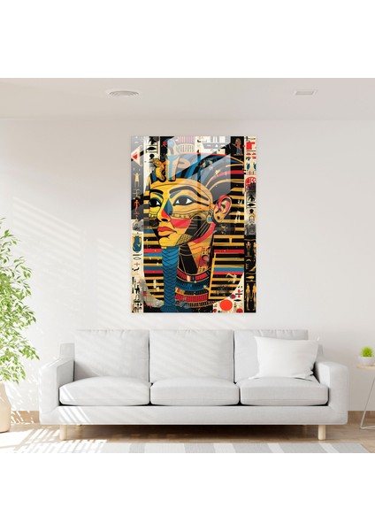 Pop Art Cam Tablo - Klasik+Popart Modern Sanat Klasikle Pop Art'ı Birleştirin Cam Sanatı modelleri