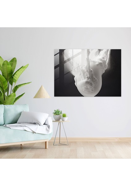 Bira Bardağı Baskı: Köpüklü Zarafet - Bira Bira Bardağı Baskısı Modern Sanat Cam Duvar Sanatı modelleri