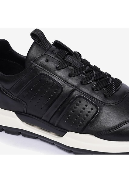 Erkek Siyah Hakiki Deri Casual Ayakkabı 4Y1UA17370 indirimleri