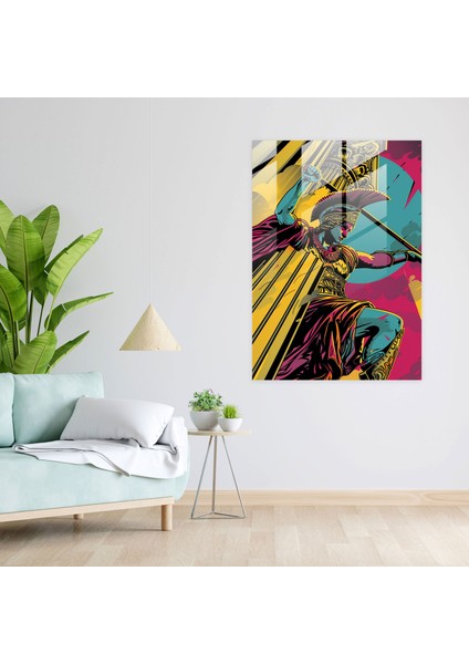 Yunan Mitolojisi Cam Sanatı - Klasikizm ve Popart Cam Tablo Klasikizmi Pop Sanatı ile Birleştir Cam Duvar Sanatı fiyatları