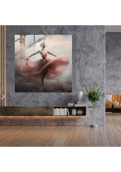 Balerin Cam Tablo - Efsanevi ve Huzurlu Cam Duvar Sanatı - Balerin Cam Tablo Cam Sanat Ev Dekorasyonu fiyatları