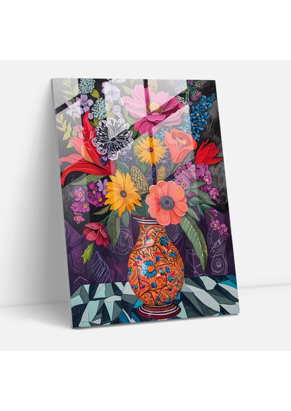 Pop Art Cam Tablo - Klasik Sanat ve Pop Art Cam Tablo Duvar Dekorasyonu Modern Sanat